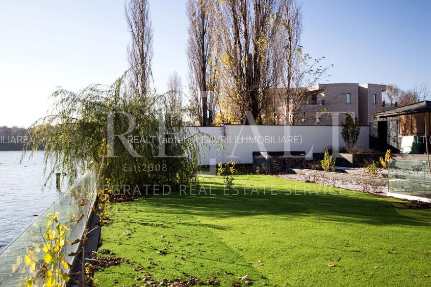 Vanzare casa. vila 7 camere | Arhitectura deosebita, Deschidere lac | Petricani - 40