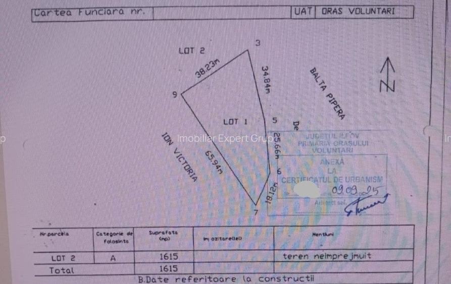 COMISION 0 - PIPERA 1615 mp deschidere la lac - Negociabil - 3