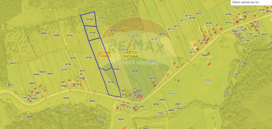 Teren parțial intravilan 30,930 mp Poiana Stampei-DN E58, Suceava - 6