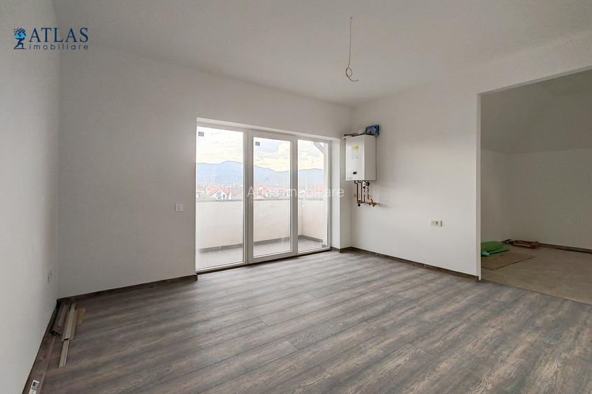 Garsonieră deosebita la mansarda, 34 mp, terasa, parcare, panorama Piatra Mare - 8