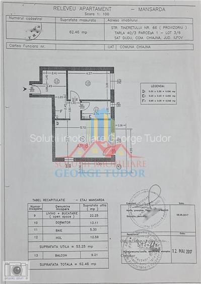 Apartament 95 mp, 2 camere + mansarda,  Str. Tineretului Nr 66,  Chiajna - 27