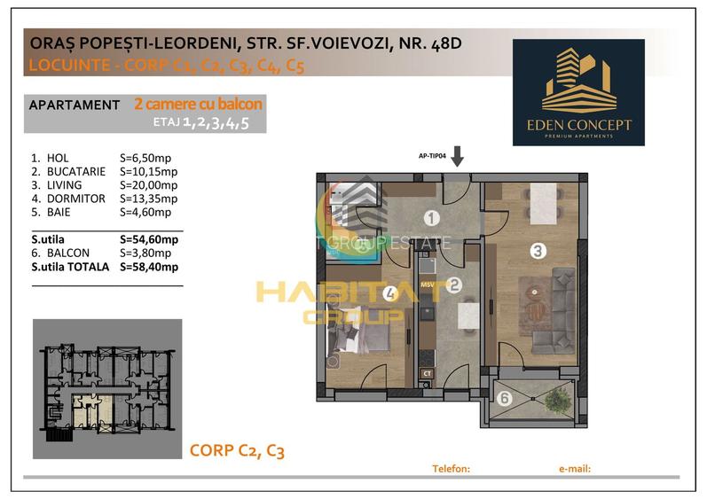 Garsoniera 40mp - Rezidential NOU - premium - 12