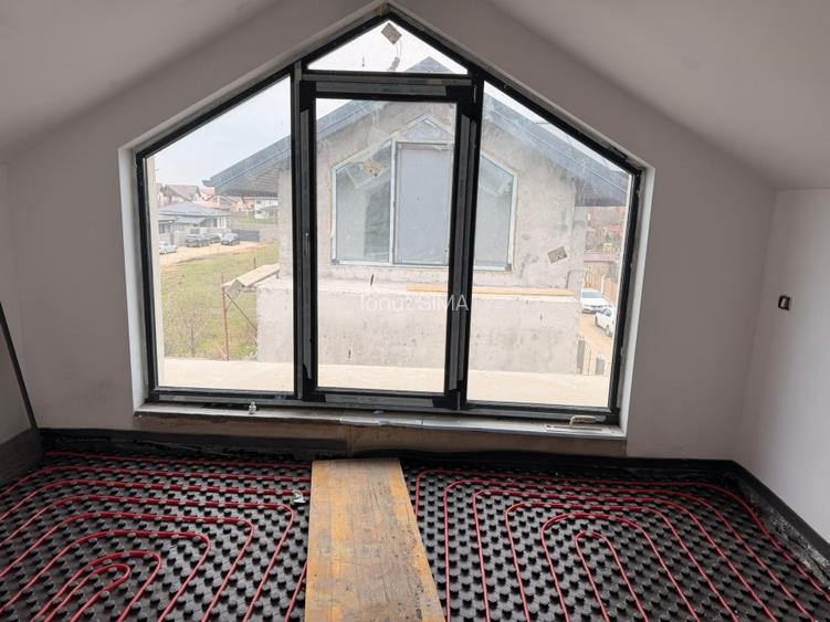 Casă la alb. 4 camere P+1+M  125 mp, com. Berceni central, 110.000 euro - 11