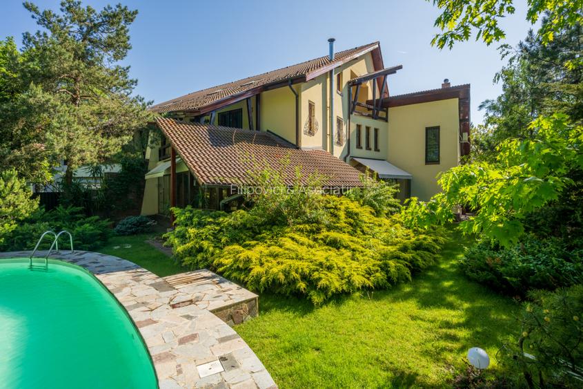 PARADISUL VERDE - VILA CONTEMPORANA 420 MPU, LOT 2100 MP, PADURE PRIVATA! - 2