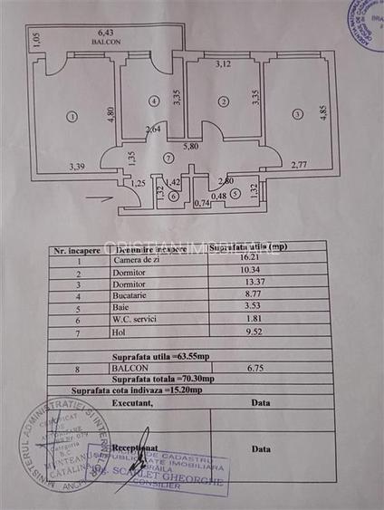 3 camere, Mobilat si Utilat, decomandat, 2 bai, Obor - Dinamo - 14