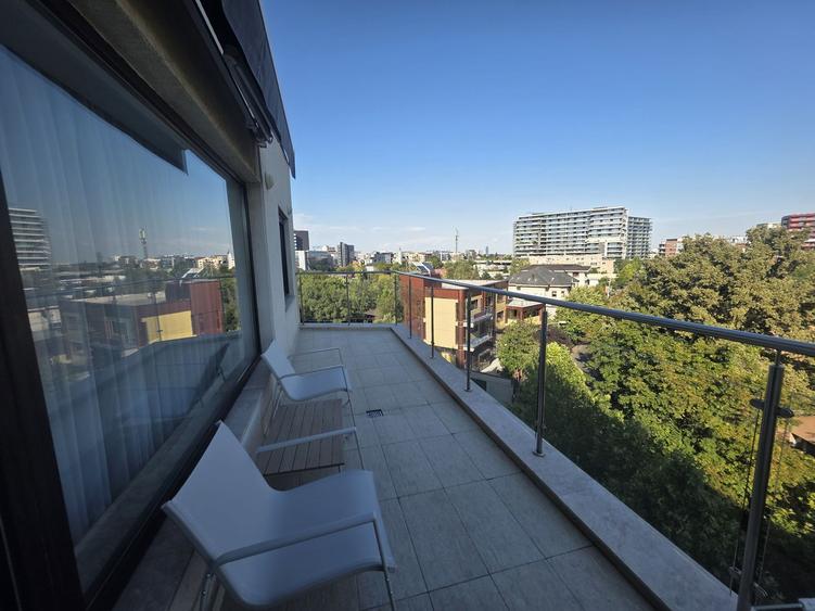 3 camere | 100 mp balcon+TERASA | Herastrau | Vedere libera