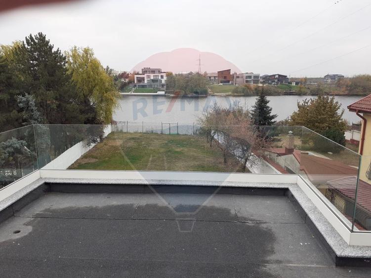 Vila D+P+E+M, 8 camere, 520 mp, pe malul Lacului Mogosoaia