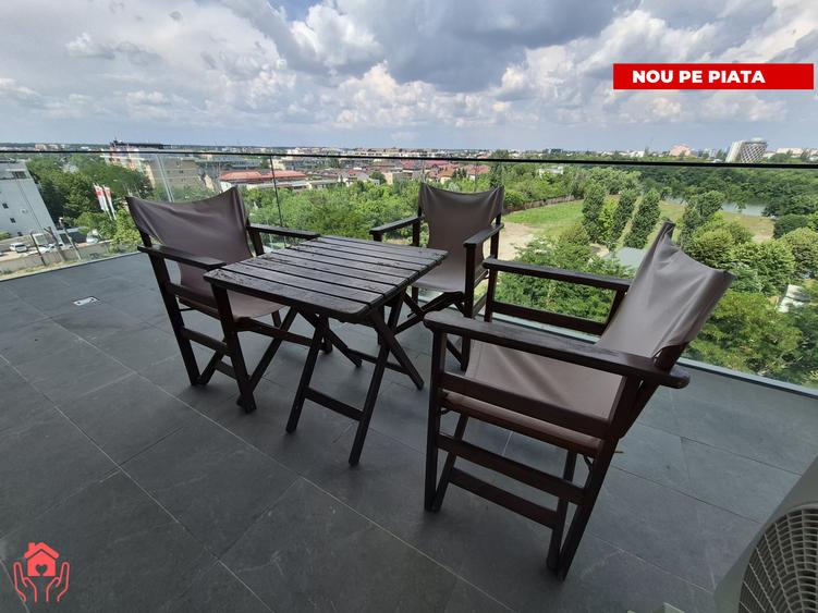 PETROM CITY (Escape Residence)-3 camere mobilate I vedere lac I parcare garaj