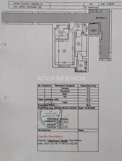 Garsonieră Decomandată – Militari Residence -  Avangarde Home - 8