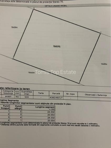 Teren 500 mp in Costinesti pentru investitie  - 4