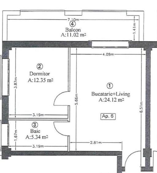 Apartament 2 camere,  finisat, Beta Residence - 4