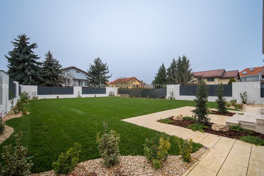 Vilă spațioasă cu 8 camere și 6 terase – Teren 1000 mp – Pipera - 4