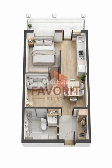 Apartamente Premium cu 1 si 2 Camere – Giroc - 9
