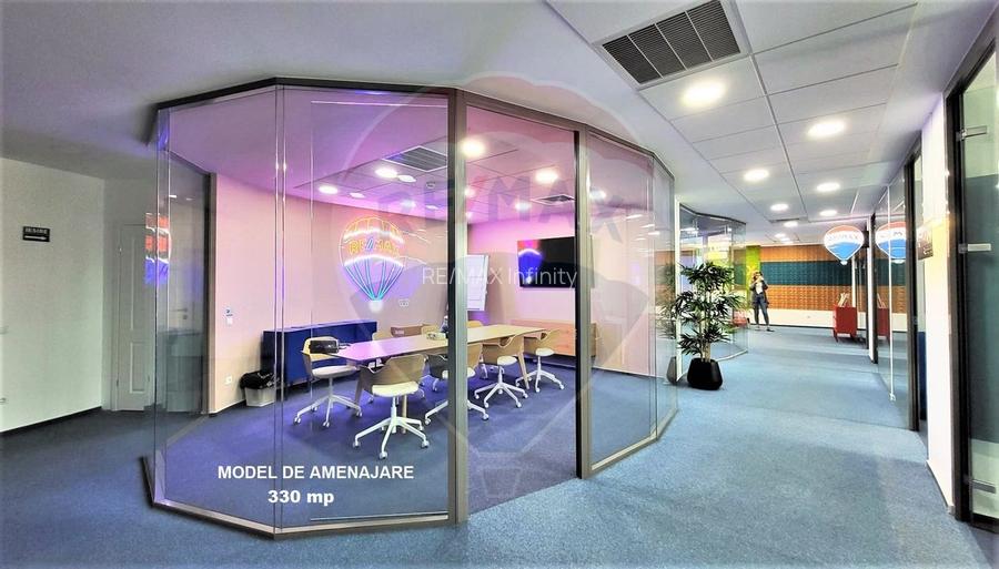 Spatiu birouri de inchiriat 220 - 330 mp Clasa A. Comision 0% - 12