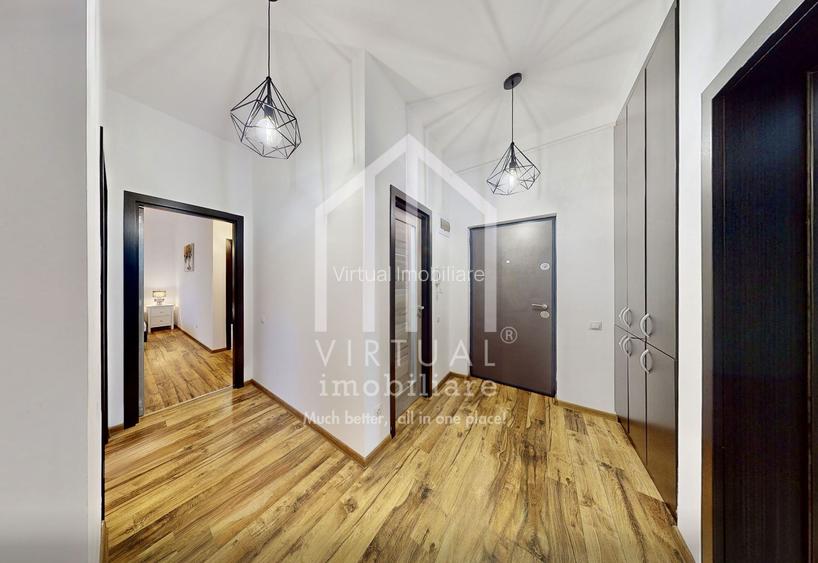 Apartament 3 camere - Mobilat si utilat - 83 mp utili + terasa de 19mp - 4