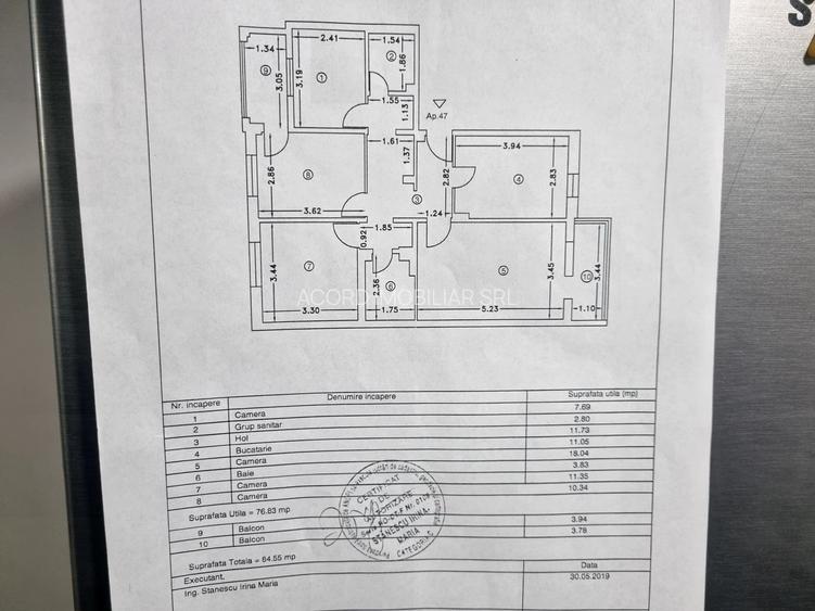 Aurel vlaicu-apartament 4 camere decomandat - 18