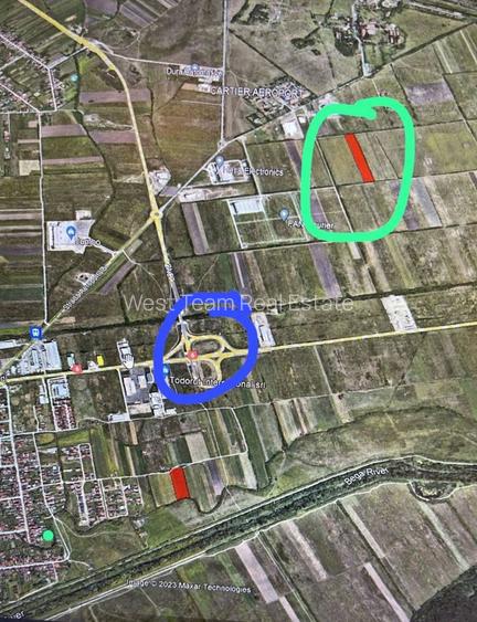 Teren de vanzare 2.2 ha, Ghiroda - Aeroport - 2