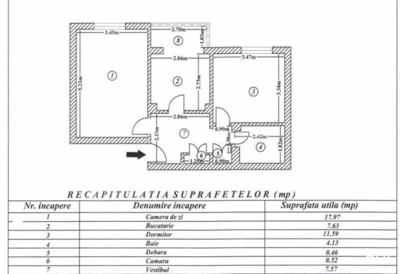 Apartament 2 Camere Aviatiei - 12
