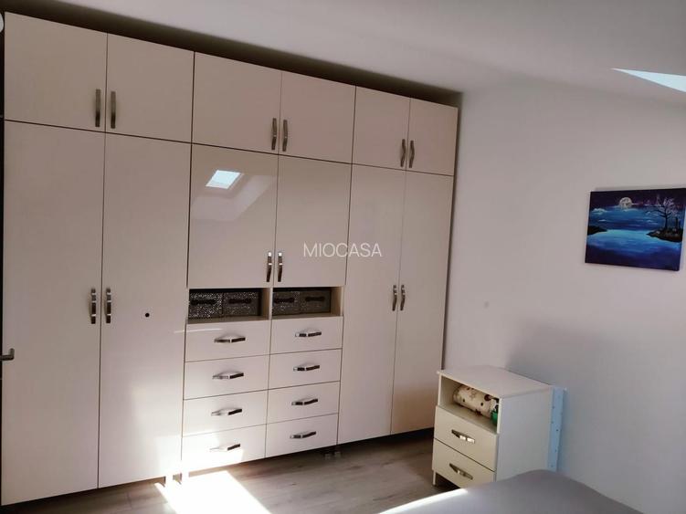 Laga Eso. NOU.  Spatios - 90 mp utili + terasa.  Complet mobilat si utilat. - 11