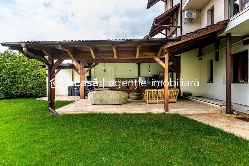 Vilă exclusivistă pe malul Mureșului – design modern si teren generos - 8