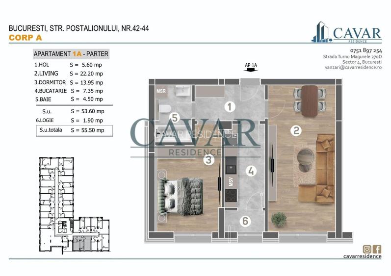 Cavar Residence Proiect Faza Finala Comision 0% - 2