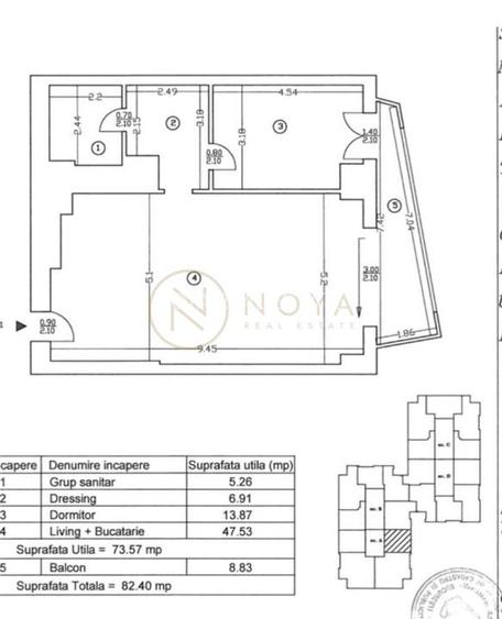 Vanzare apartament cu 2 camere Aviatiei, metrou Pipera - 10