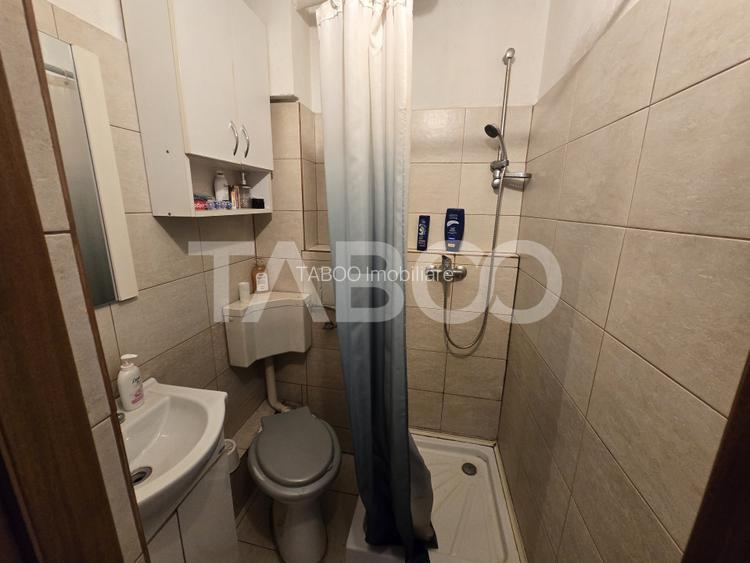 Garsoniera decomandata etaj intermediar 1 zona Vasile Aaron Sibiu - 3