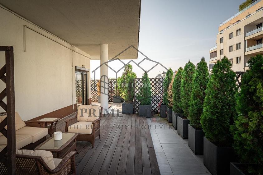 PENTHOUSE LUXOS CU TERASA DE 150 MP LA  INCHIRIERE LANGA HERASTRAU - 9