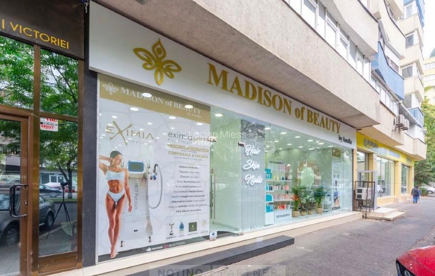 Spatiu comercial P-ta Victoriei, 117 mp utili, 10.26 ml fatada, nou renovat - 2