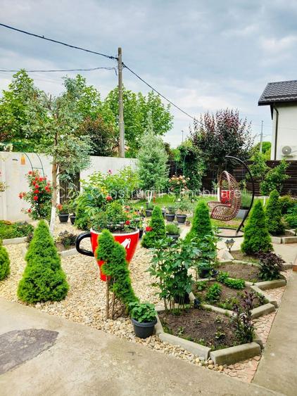 Parter cu structură pentru etaj, curte amenajată și organizare impeca - 16