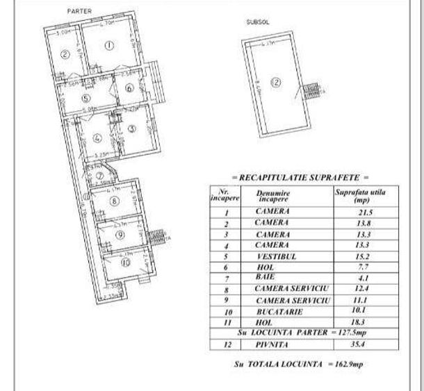 Vila istorica deosebita | Piata Victoriei - Lascar Catargiu | - 2