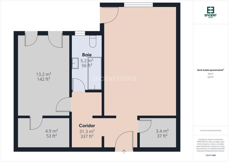 Apartament nou cu 2 camere et. 3 și loc de parcare - Giroc - Timișoara - 16