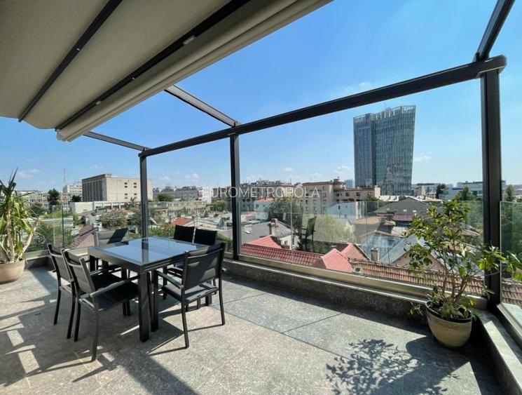 Penthouse Dorobanti Capitale, imobil boutique, vedere libera - 2