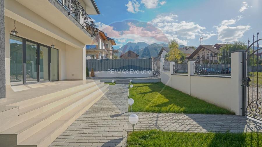 Casă modernă Bunloc, vedere Bucegi, 186 mp, comision 0 - 5