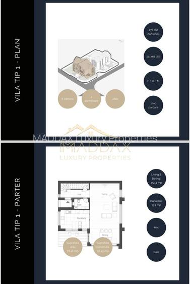 Vila Smart&Green *276mp* First Rent // Pipera-Erou Iancu Nicolae - 1