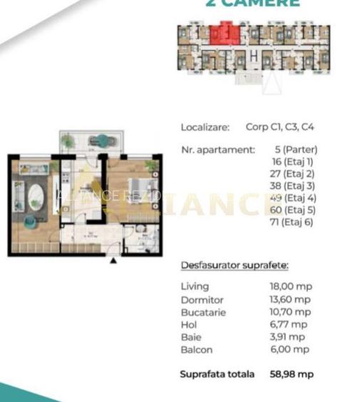 Apartament 2 camere decomandat [ 750m metrou Berceni] - 5
