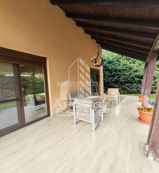 Casa individuala de vanzare, mobilata si utilata, teren 670 mp, Sag - 26