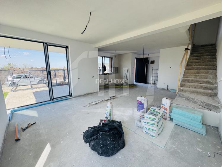 Duplex semifinisat, 119 mp utili, finalizat, zona Buna Ziua - 5
