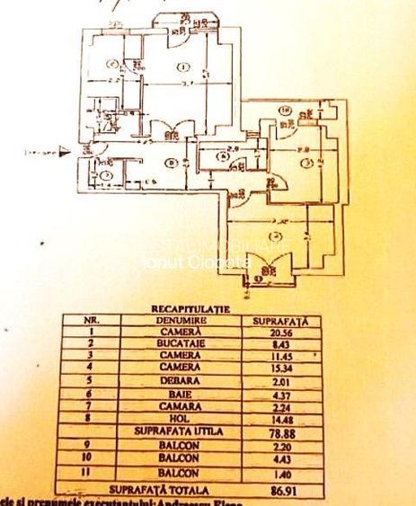 Vanzare Apartament 3 Camere Stradal Rond Alba Iulia cu Centrala Termica - 8