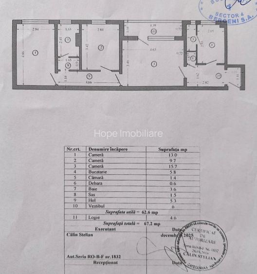 Emil Racovita-Aleea Terasei-apartament 3 camere - 16