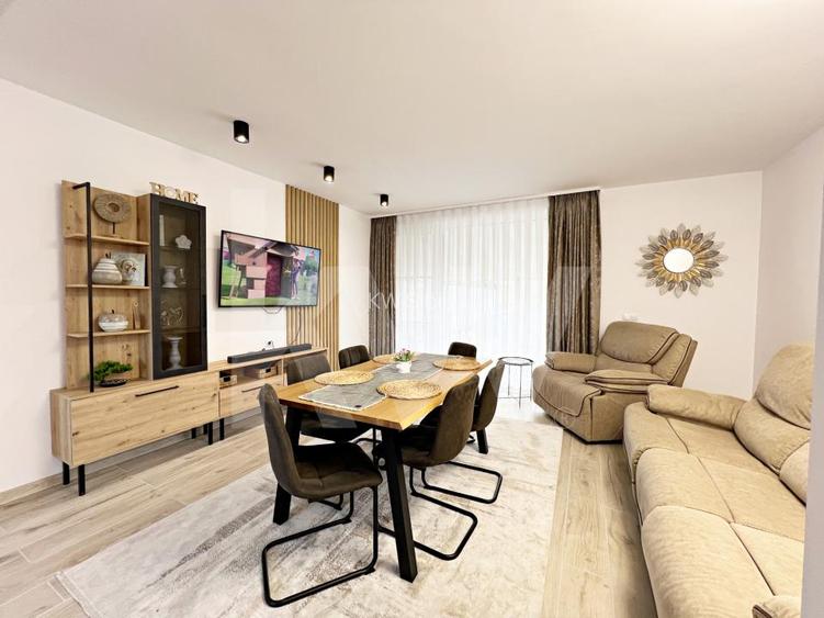 Casa noua 4 cam. moderna, mobilata si utilata, curte. 10 min. de Sibiu  - 2