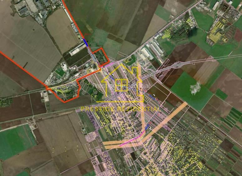 Berceni- Zanelor- teren 550 mp- Intravilan- D= 25ml- Utilitati- 45.450E - 7