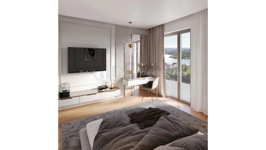 REA1021279 Barbu Vacarescu - Apartament cu 2 camere cu vedere spre lac - 6