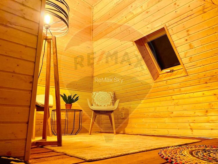 Casă de vacanță deosebită cu ciubăr si saună - natura si relaxare - 35