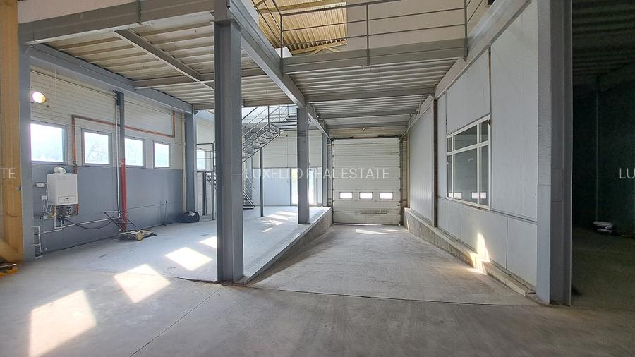 HALA DEPOZITARE CU ETAJ PARTIAL PENTRU BIROURI AMPLASAMENT: OTOPENI - 36