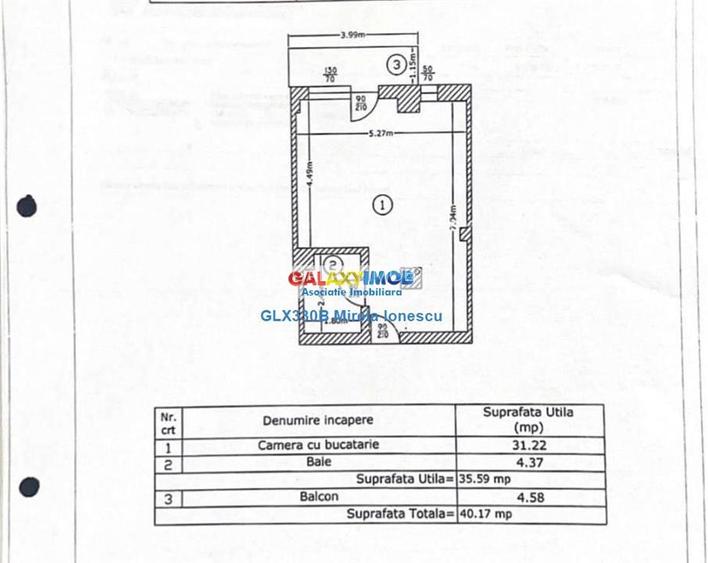 Vanzare garsoniera Militari Residence - 10