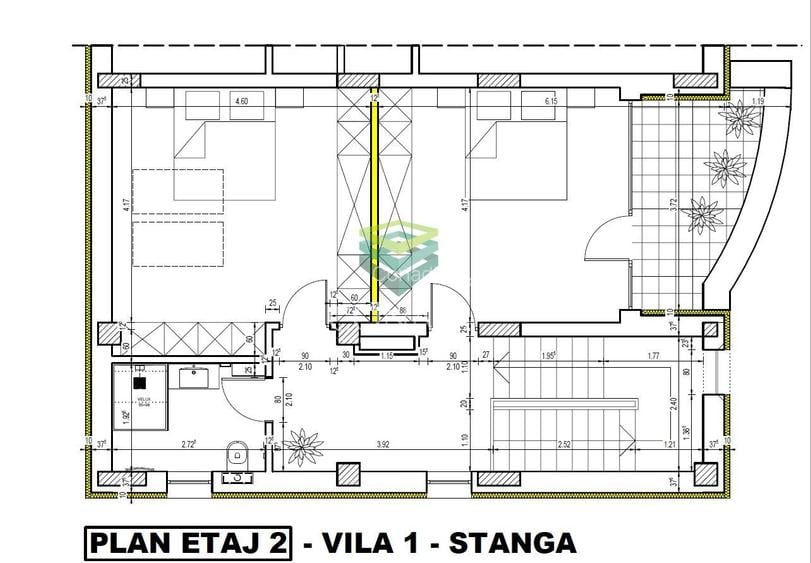 Vilă tip duplex - Floreasca / Barbu Văcărescu - S+P+2E - 15