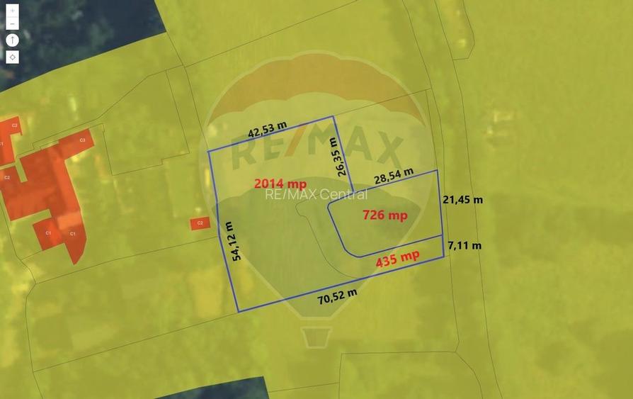 Proiect autorizat (AC) pentru constructia a 6 vile individuale P+M - 10