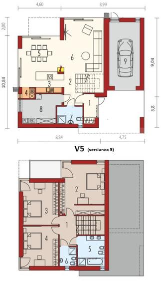 Casa pasiva cu centru Wellness inclus, de vanzare, oriunde in tara