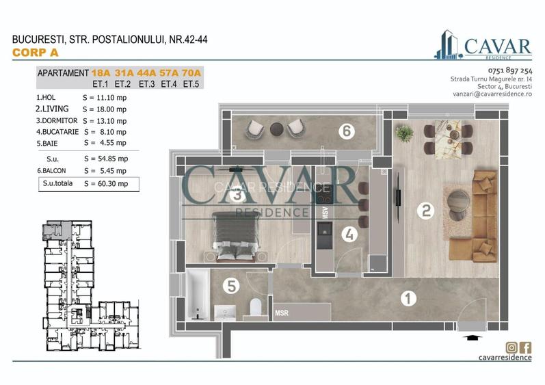 2 Camere Cavar Residence Proiect Finalizat - 4